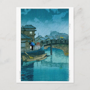 ukiyoe - hasui - No.39 Shinagawa - Briefkaart