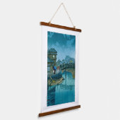 ukiyoe - hasui - No.39 Shinagawa - Hangend Wandkleed (Gebogen)