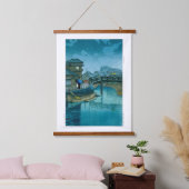 ukiyoe - hasui - No.39 Shinagawa - Hangend Wandkleed (Slaapkamer)