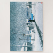 ukiyoe - hasui - No.3 Snow at Tsukishima - Legpuzzel (Verticaal)