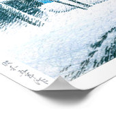 ukiyoe - hasui - No.3 Snow at Tsukishima - Poster (Hoek)