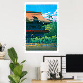ukiyoe - hasui - No.42 Kenchoji Temple, Kamakura - Poster (Thuiskantoor)