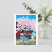 ukiyoe - hasui - No.44 Kiyomizu Hall, Ueno - Briefkaart (Staand voorkant)