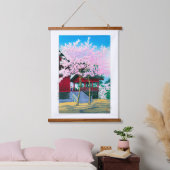 ukiyoe - hasui - No.44 Kiyomizu Hall, Ueno - Hangend Wandkleed (Slaapkamer)