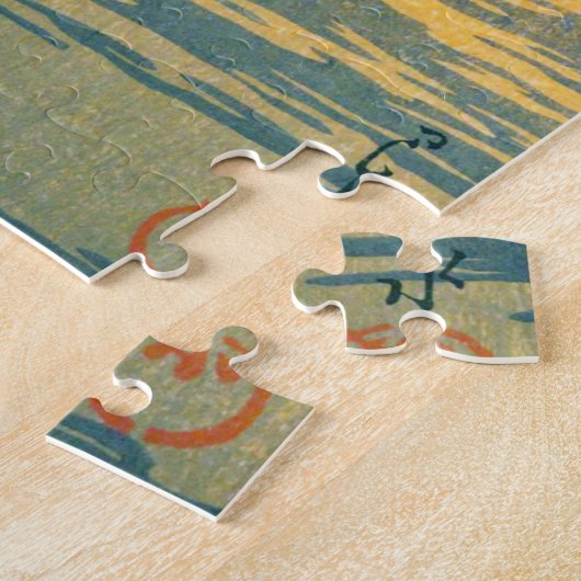 ukiyoe - hasui - No.44 Kiyomizu Hall, Ueno - Legpuzzel (Zijkant)