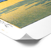 ukiyoe - hasui - No.44 Kiyomizu Hall, Ueno - Poster (Hoek)