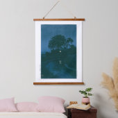 ukiyoe - hasui - No.45 Minuma River in Omiya - Hangend Wandkleed (Slaapkamer)