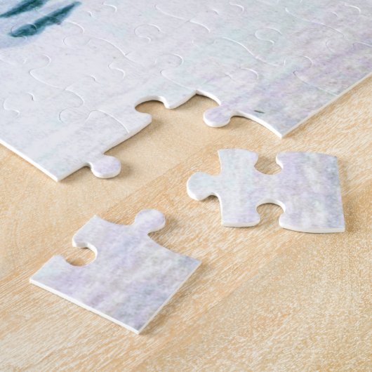 ukiyoe - hasui - No.4 Snow at Itsukushima - Legpuzzel (Zijkant)