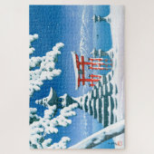 ukiyoe - hasui - No.4 Snow at Itsukushima - Legpuzzel (Verticaal)