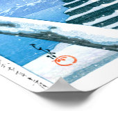 ukiyoe - hasui - No.4 Snow at Itsukushima - Poster (Hoek)