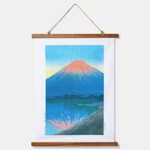 ukiyoe - hasui - No.7 Daybreak over het meer van Y Hangend Wandkleed