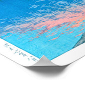 ukiyoe - hasui - No.7 Daybreak over het meer van Y Poster (Hoek)