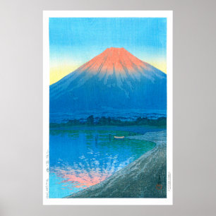 ukiyoe - hasui - No.7 Daybreak over het meer van Y Poster