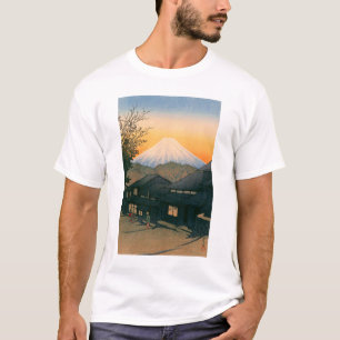 ukiyoe hasui Nr 53 Mt. Fuji gezien vanuit Yui-cho T-shirt