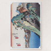ukiyoe - Hiroshige - No.10 Hakone - Legpuzzel (Verticaal)
