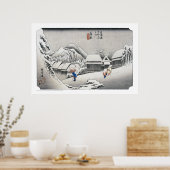 ukiyoe - Hiroshige - No.15-1 Kambara - Poster (Keuken)
