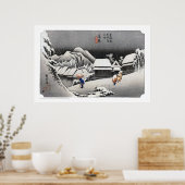 ukiyoe - Hiroshige - No.15-2 Kambara - Poster (Keuken)