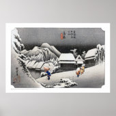 ukiyoe - Hiroshige - No.15-2 Kambara - Poster (Voorkant)