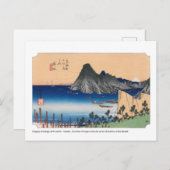 ukiyoe - Hiroshige - No.30 Maisaka - Briefkaart (Voorkant / Achterkant)