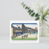 ukiyoe - Hiroshige - No.40 Narumi - Briefkaart (Staand voorkant)