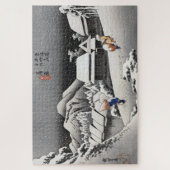 ukiyoe Hiroshige Nr.15-2 Kambara Legpuzzel (Verticaal)