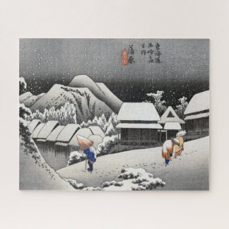 ukiyoe Hiroshige Nr.15-2 Kambara Legpuzzel