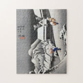 ukiyoe Hiroshige nr.15-2 Kambara Legpuzzel (Verticaal)