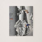ukiyoe Hiroshige nr.15-2 Kambara Legpuzzel (Verticaal)