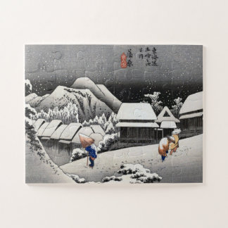 ukiyoe Hiroshige Nr.15-2 Kambara Legpuzzel
