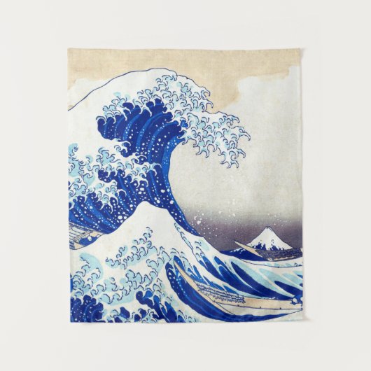 ukiyoe - Hokusai : No21 Great Wave - Wandkleed (Voorkant)