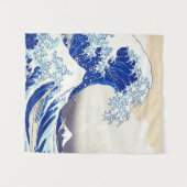 ukiyoe - Hokusai : No21 Great Wave - Wandkleed (Voorkant (horizontaal))