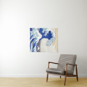 ukiyoe - Hokusai : No21 Great Wave - Wandkleed (In Situ (horizontaal))