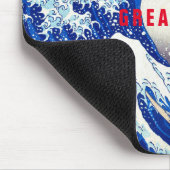 ukiyoe - Hokusai : No.21 Great Wave - Muismat (Hoek)