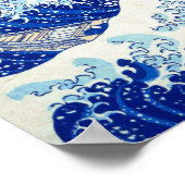 ukiyoe - Hokusai : No.21 Great Wave - Poster (Hoek)