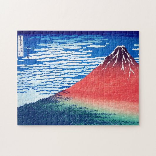 ukiyoe - Hokusai : No.33 Red Fuji - Legpuzzel (Horizontaal)
