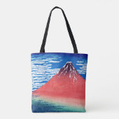 ukiyoe - Hokusai : No.33 Red Fuji - Tote Bag (Achterkant)
