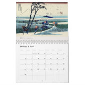 ukiyoe [hokusai] Zesendertig Uitzicht van de berg  Kalender (Feb 2027)
