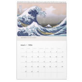 ukiyoe [hokusai] Zesendertig Uitzicht van de berg  Kalender (Mar 2026)