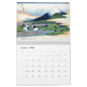 ukiyoe [hokusai] Zesendertig Uitzicht van de berg  Kalender (Jan 2026)