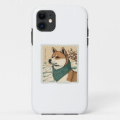 UKIYOE JAPANESE: SHIBA INU Case-Mate iPhone CASE (Achterkant)