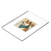 UKIYOE JAPANESE: SHIBA INU NOTITIEBOEK (Linkerzijde)