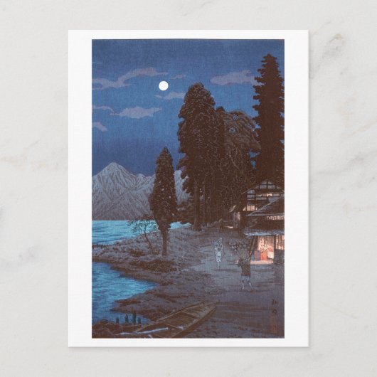 ukiyoe [komei] Lake Chūzenji Briefkaart (Voorkant)