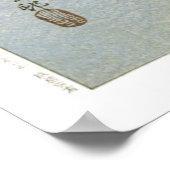 Ukiyoe [Koson] Kitten en Lantern (M) Poster (Hoek)