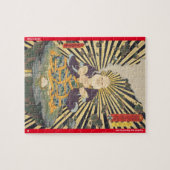 ukiyoe - Mōun kokushi - Japanse goochelaar - Legpuzzel (Horizontaal)