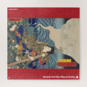 ukiyoe - Nanakusa Shirō - Japanse goochelaar - Legpuzzel (Horizontaal)