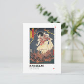 ukiyoe - Narukami shōnin - Japanse goochelaar - Briefkaart (Staand voorkant)