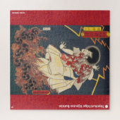 ukiyoe - Narukami shōnin - Japanse goochelaar - Legpuzzel (Horizontaal)
