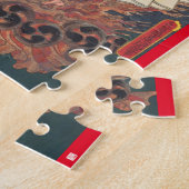 ukiyoe - Narukami shōnin - Japanse goochelaar - Legpuzzel (Zijkant)