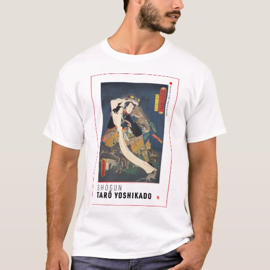 ukiyoe - Shōgun Taryoshikado - Japanse goochelaar T-shirt (Voorkant)