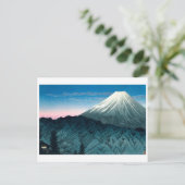 ukiyoe [shōtei] Mount Fuji vanuit Hakone Briefkaart (Staand voorkant)